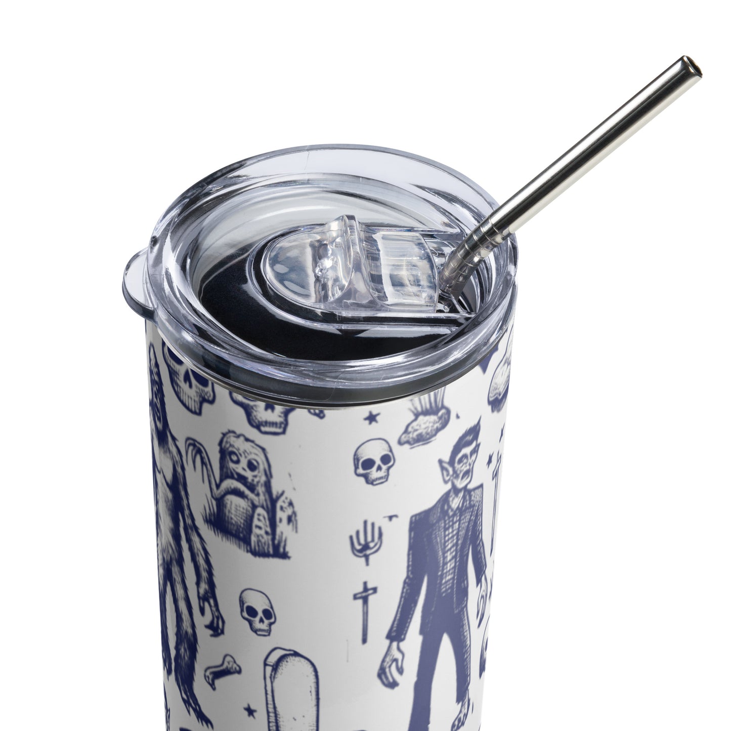 Creepy Clubhouse Stainless Steel Tumbler