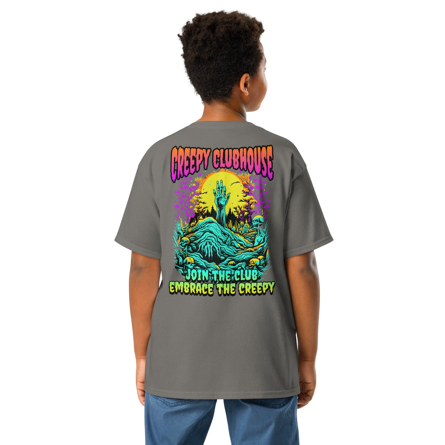 Creepy Clubhouse Join the Club Youth Short-Sleeve Unisex T-Shirt